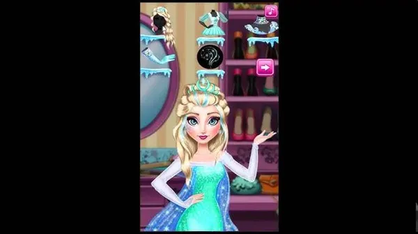 game trang điểm - Elsa trang điểm 2