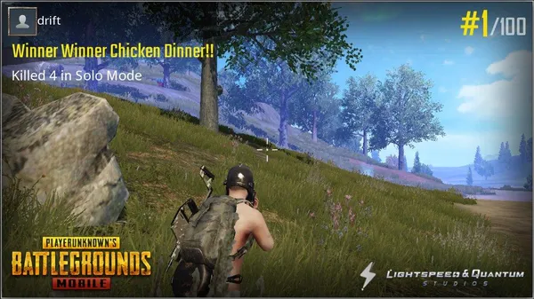 PUBG Mobile - Chicken Dinner