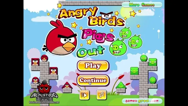 game mini - Angry Birds